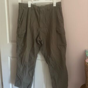 AIGLE LIGHTWEIGHT Loden TROUSERS Men’s 38x32 CASUAL SUMMER cargo